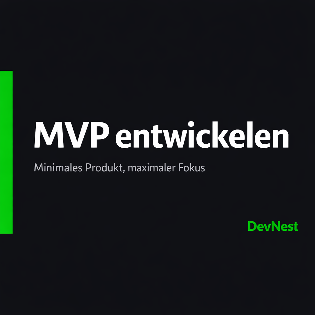 MVP entwickeln