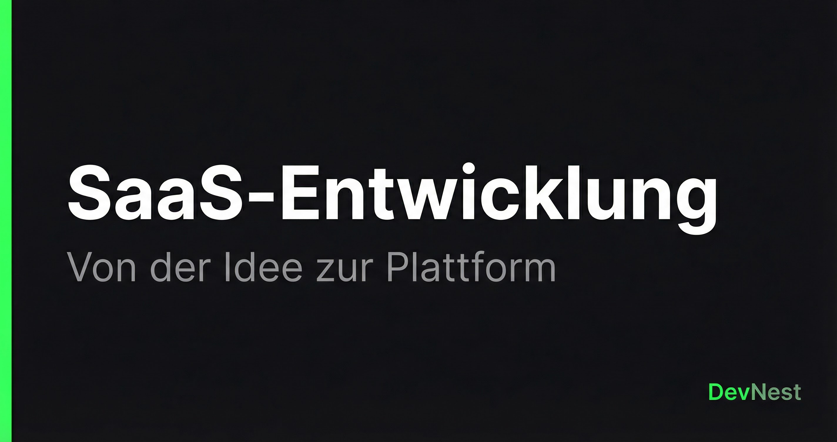 SaaS-Entwicklung
